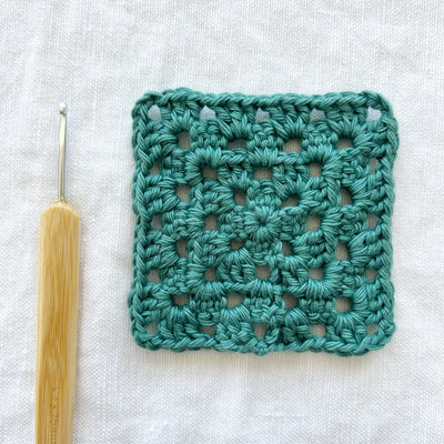 Learn to crochet granny squares with Love Fest Fibers at our San Francisco studio!
