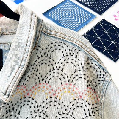 Sashiko Denim Mending Workshop | Saturday, February 28, 1-4pm