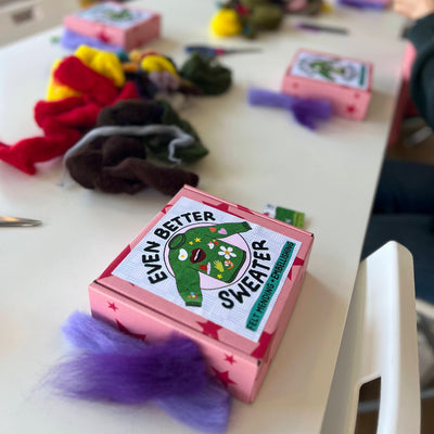 Needle Felting: Fabric Mending with Felt Workshop | Wednesday, January 14, 6:30-9:00pm