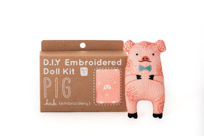 Kiriki DIY Embroidered Doll Kits