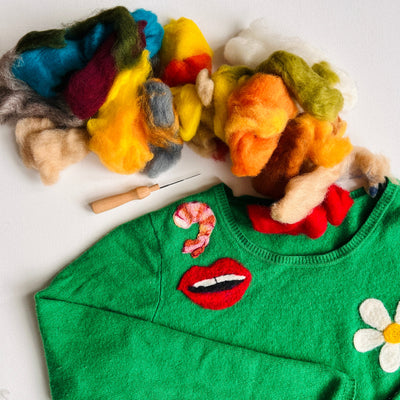 Needle Felting: Fabric Mending with Felt Workshop | Wednesday, January 14, 6:30-9:00pm