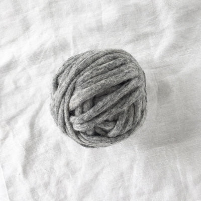 Love Fest Fibers Tough Love Tiny felted chunky wool yarn. Hand-felted from pure New Zealand wool by women artisans in Nepal. Great for knitting, crochet, weaving and macrame projects.