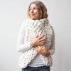 Chunky knit vest free knitting pattern