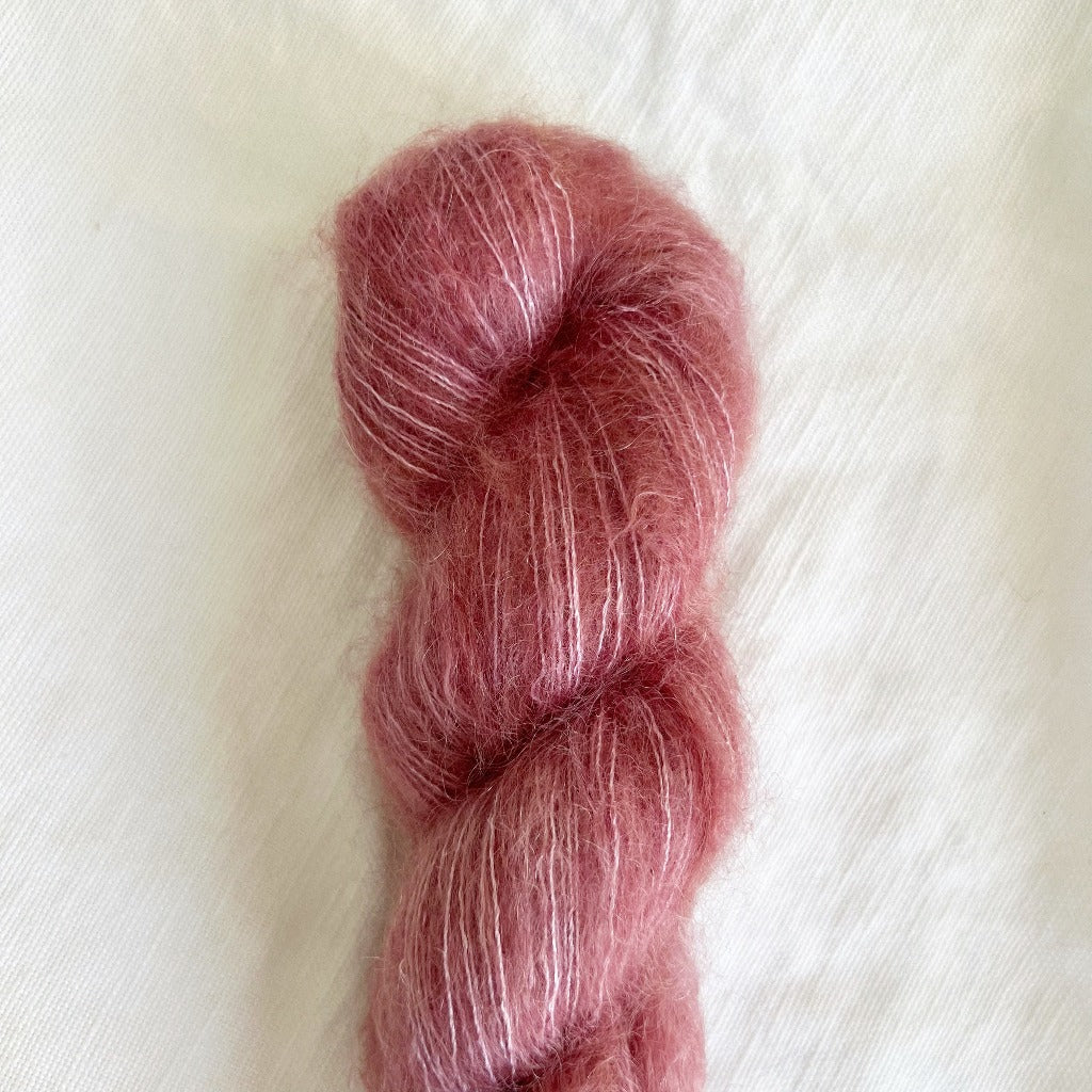 Shangdrok Superkid Mohair Silk Lace yarn at Love Fest Fibers, super soft hand-dyed and perfect for knitting and crochet