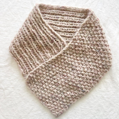 Love Fest Fibers Free Pattern 5 Fulton Cowl Easy Knit Beginner Skill Level