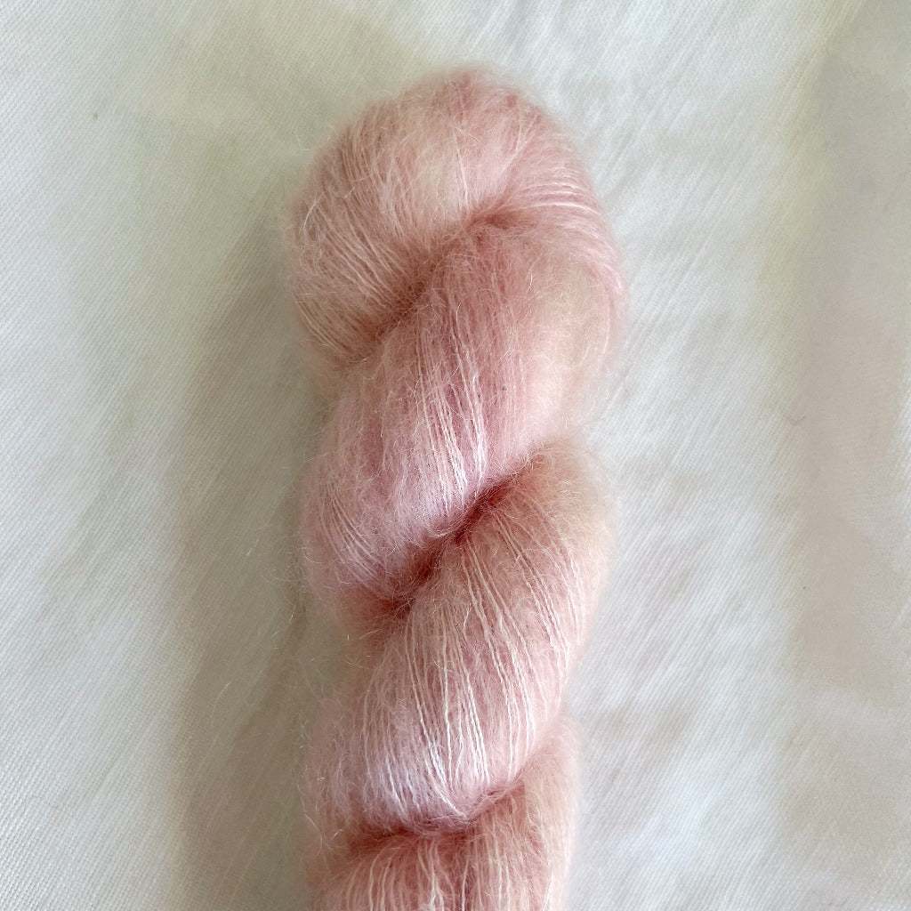 Shangdrok Superkid Mohair Silk Lace yarn at Love Fest Fibers, super soft hand-dyed and perfect for knitting and crochet