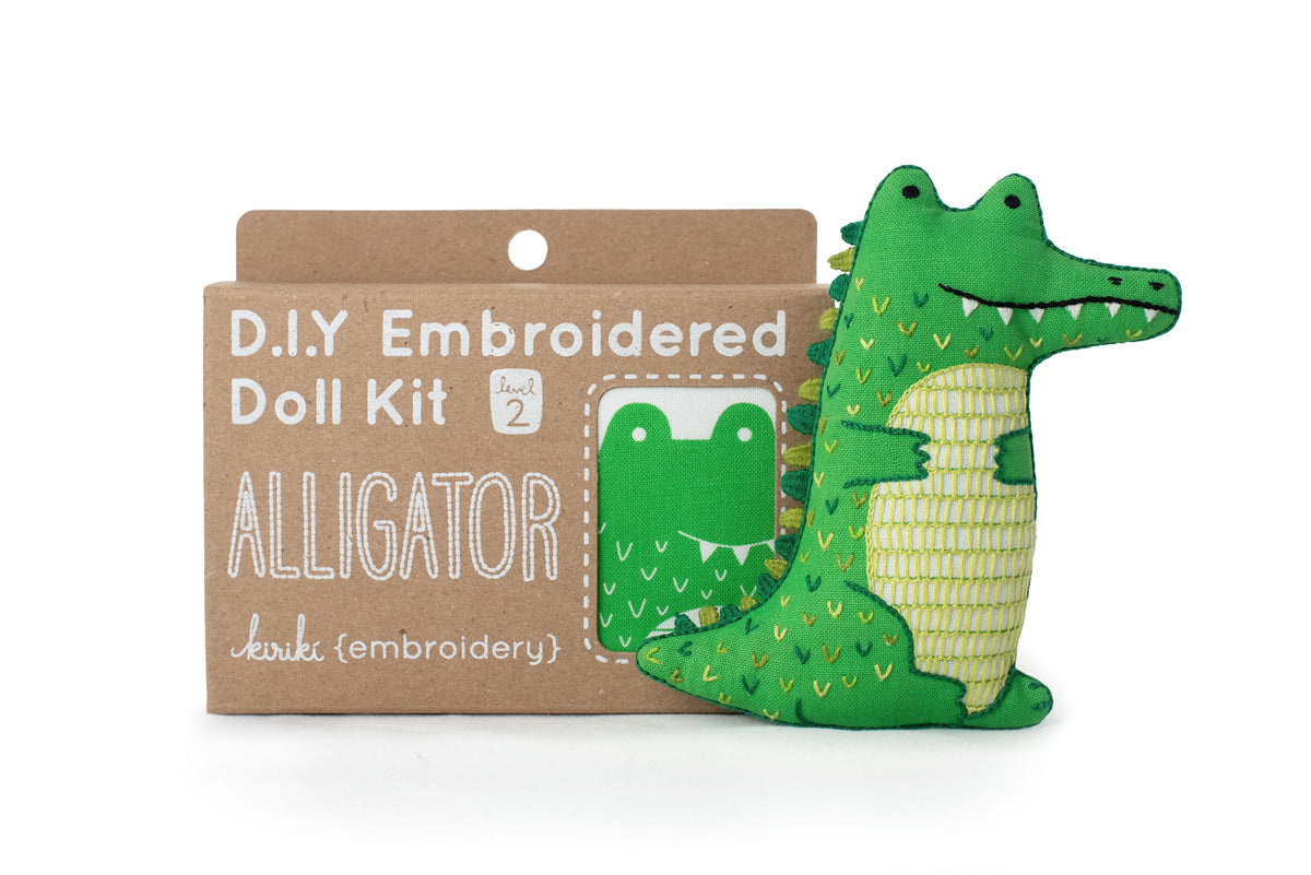 Kiriki DIY Embroidered Doll Kits
