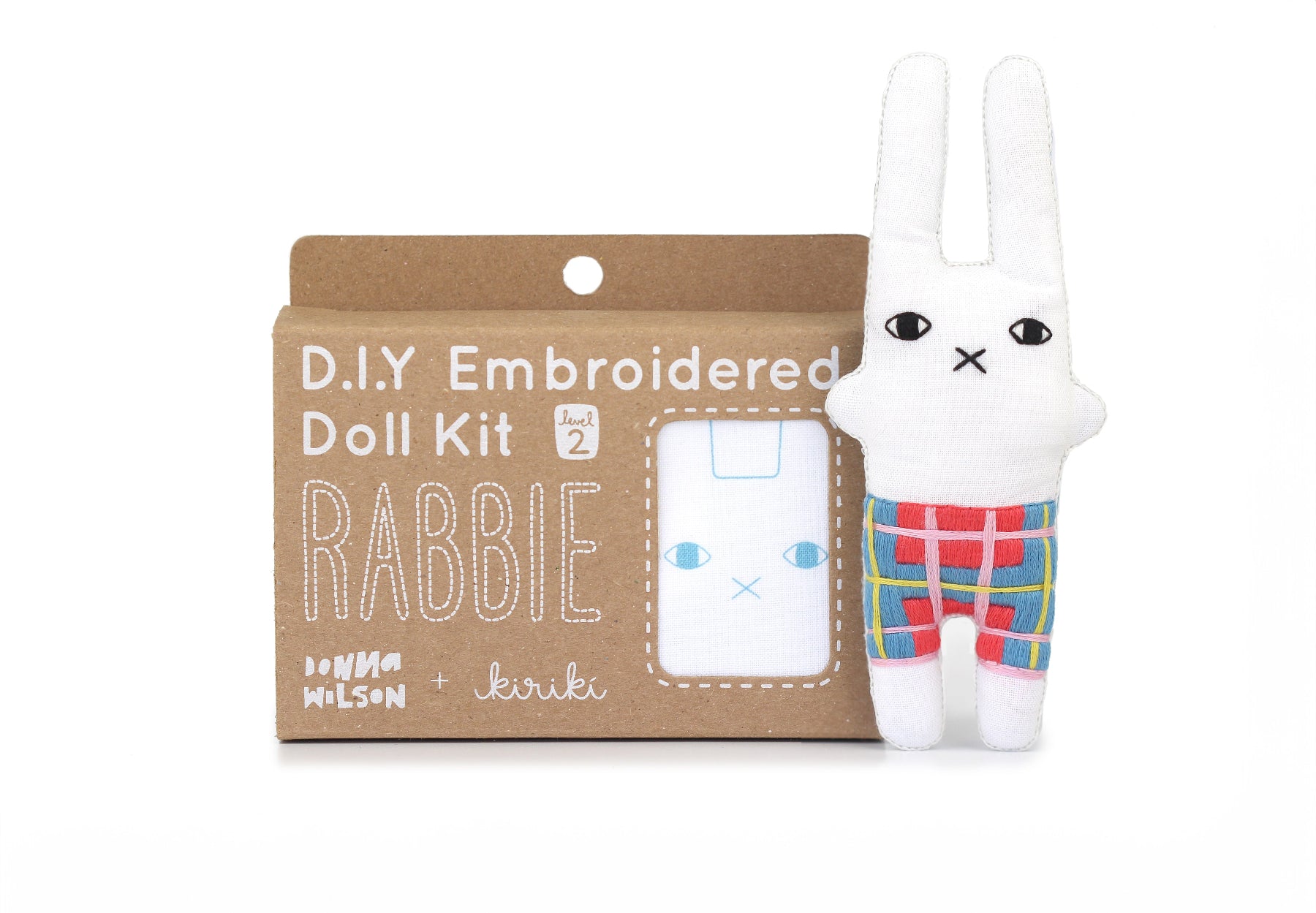 Kiriki DIY Embroidered Doll Kits