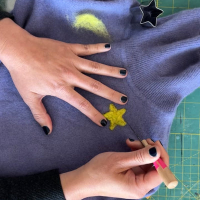 Needle Felting: Fabric Mending with Felt Workshop | Wednesday, January 14, 6:30-9:00pm