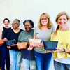 Hand-stitched leather pouch workshop! Join Jennifer Laursen for this DIY workshop at Love Fest Fiber's maker space in San Francisco and learn the leatherwork process.