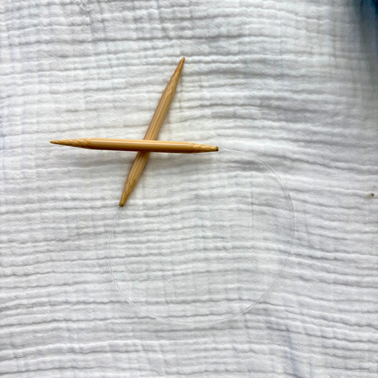 Size 10.5 - Clover Bamboo Circular Needles