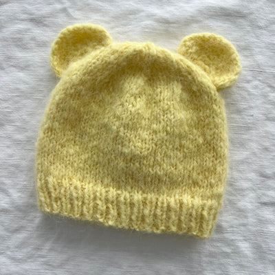 Baby Bear Ears Hat (Fox & Pine Stitches)