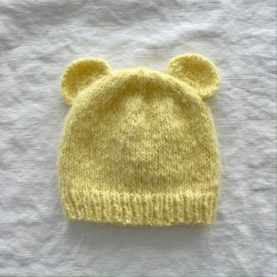 Baby Bear Ears Hat (Fox & Pine Stitches)