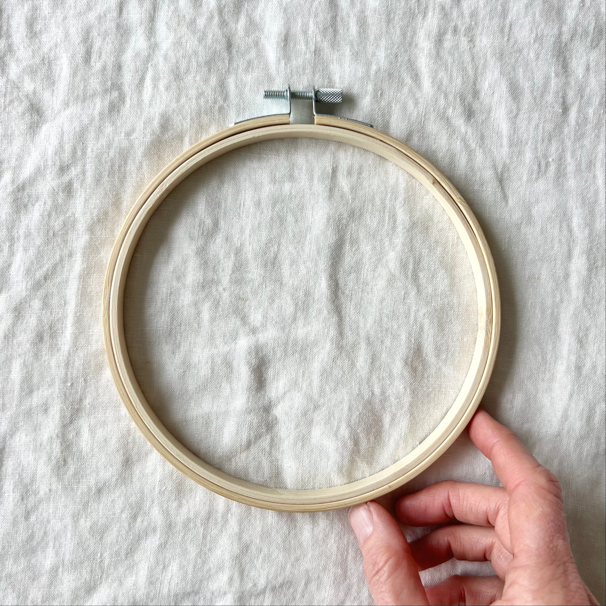 6" Bamboo Embroidery Hoop
