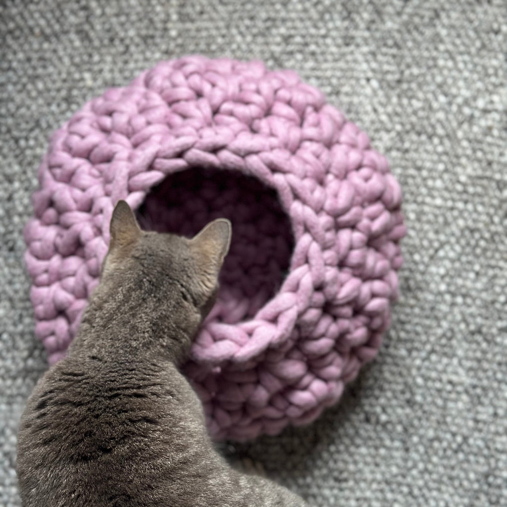 Crochet Cat Cave