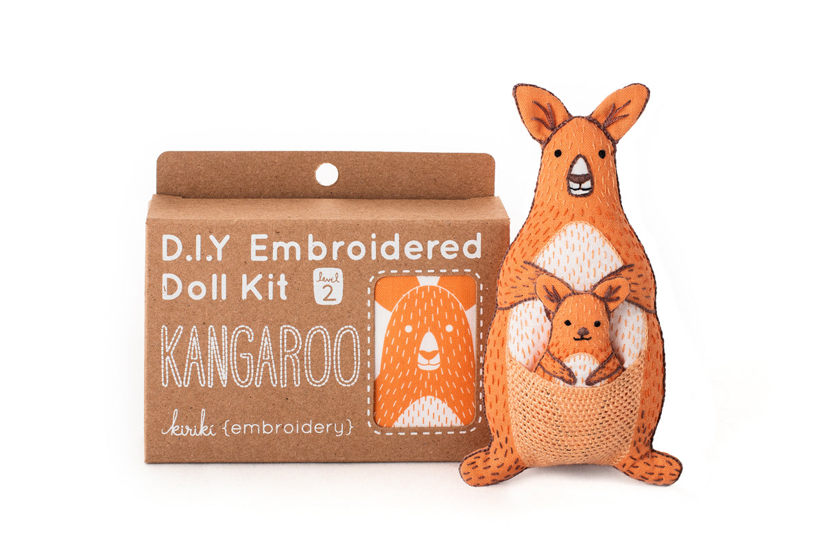 Kiriki DIY Embroidered Doll Kits