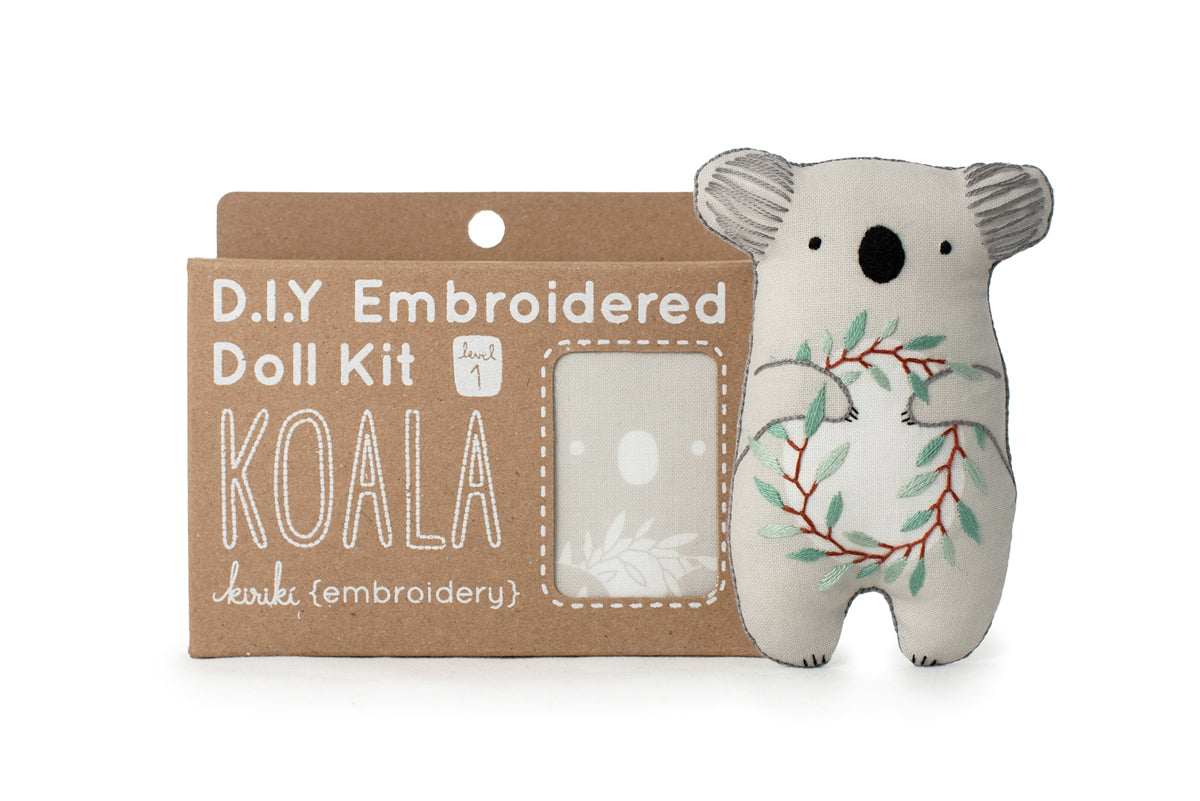Kiriki DIY Embroidered Doll Kits