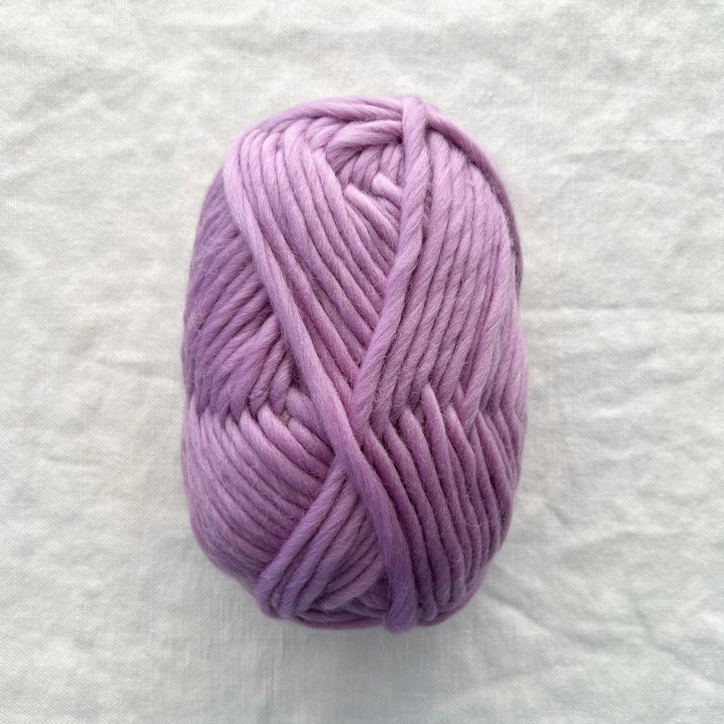 Twin Merino soft single-ply cruelty-free super bulky yarn for knitting, crochet and weaving