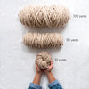 Love Fest Fibers ReLove Merino super chunky core-spun yarn in 3 sizes