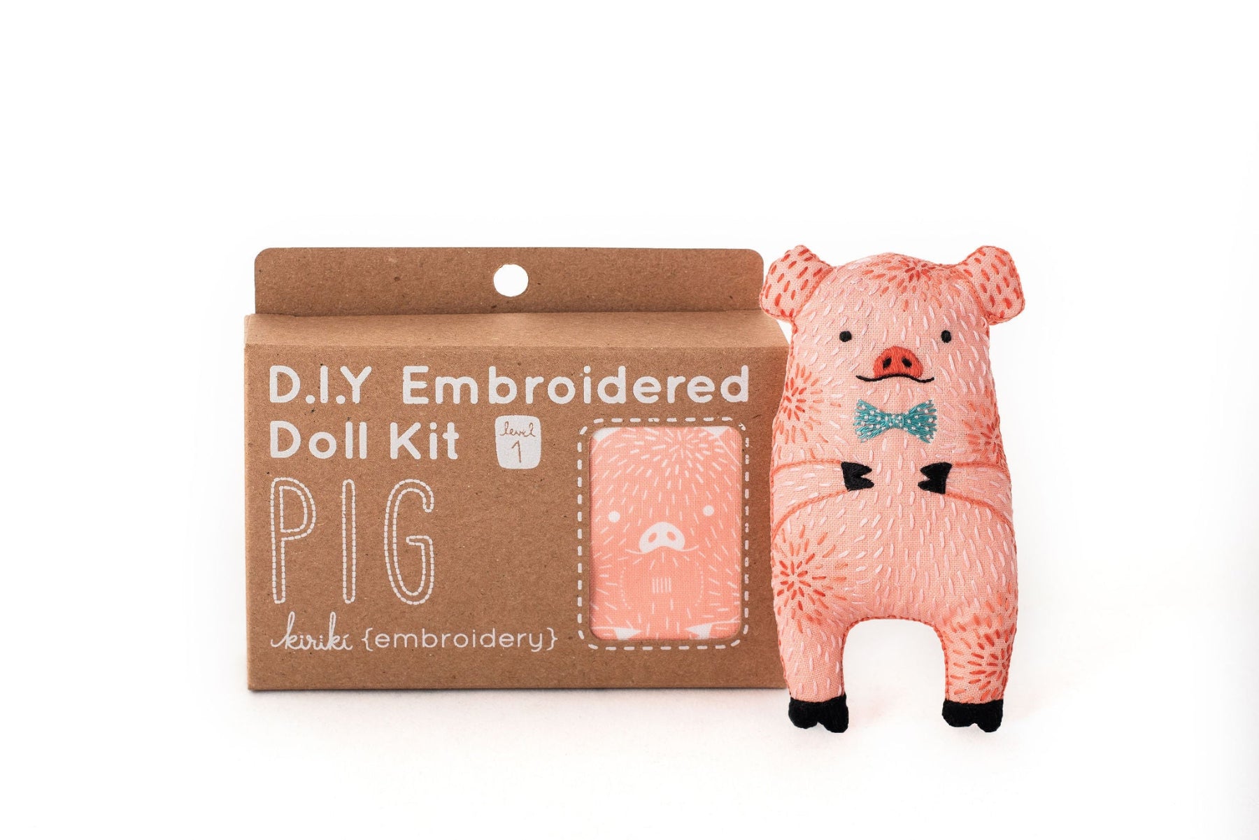 Kiriki DIY Embroidered Doll Kits