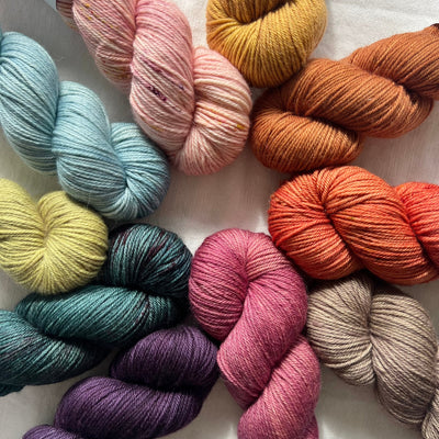 Shangdrok Hand-Dyed DK Merino