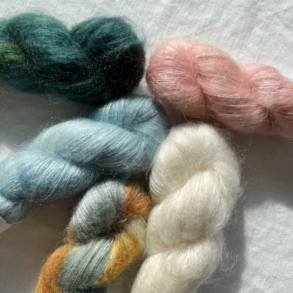 Shangdrok Hand-Dyed Mohair Silk