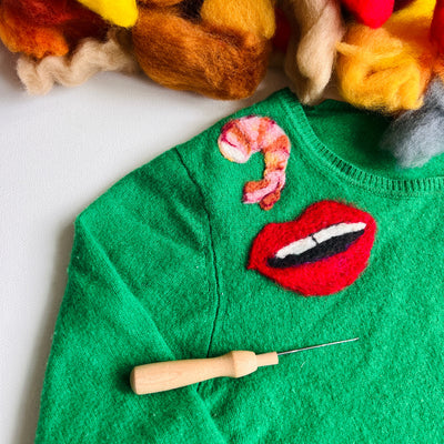 Needle Felting: Fabric Mending with Felt Workshop | Thursday, May 29, 6-8:30pm