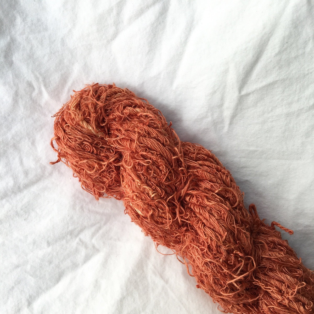 Hand spun dyed wool yarn for crocheting, knitting, weaving, fiber