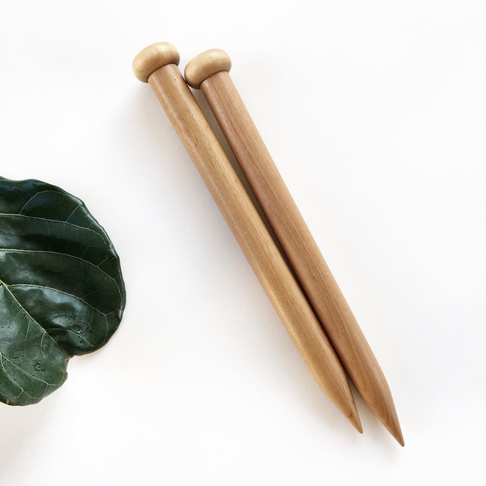 ChiaoGoo Solid Birch Straight Needles - Size 50