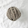 Love Fest Fibers Tough Love Tiny felted chunky wool yarn. Hand-felted from pure New Zealand wool by women artisans in Nepal. Great for knitting, crochet, weaving and macrame projects.