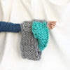 Chunky knit infinity scarf free knitting pattern