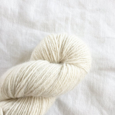 Hand-spun pashmina yarn, hand-dyed with all natural botanical pigments, DK weight for knitting and crochet