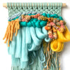 Macra-weaving workshop, in-person maker workshop in San Francisco to learn the foundations of weaving and macrame knotting skills. DIY creative fiber art workshop for all levels with Love Fest Fibers in San Francisco's Sunset District.