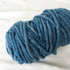 ReLove super chunky recycled plastic bottle fiber and merino wool core-spun yarn in Denim