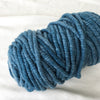 ReLove super chunky recycled plastic bottle fiber and merino wool core-spun yarn in Denim