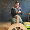 Love Fest Fibers x Shangdrok Kullu hand-spun yak down yarn, 100% pure yak fiber sustainably sourced hand-dyed fiber from Tibet