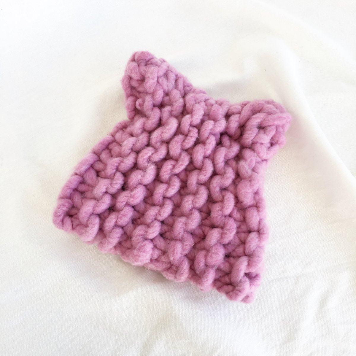 Free chunky knit pussy hat pattern 