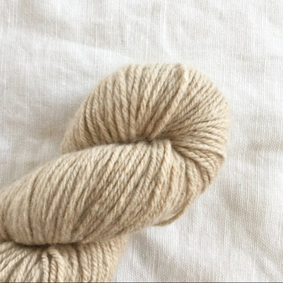 Hand-spun pashmina yarn, hand-dyed with all natural botanical pigments, DK weight for knitting and crochet