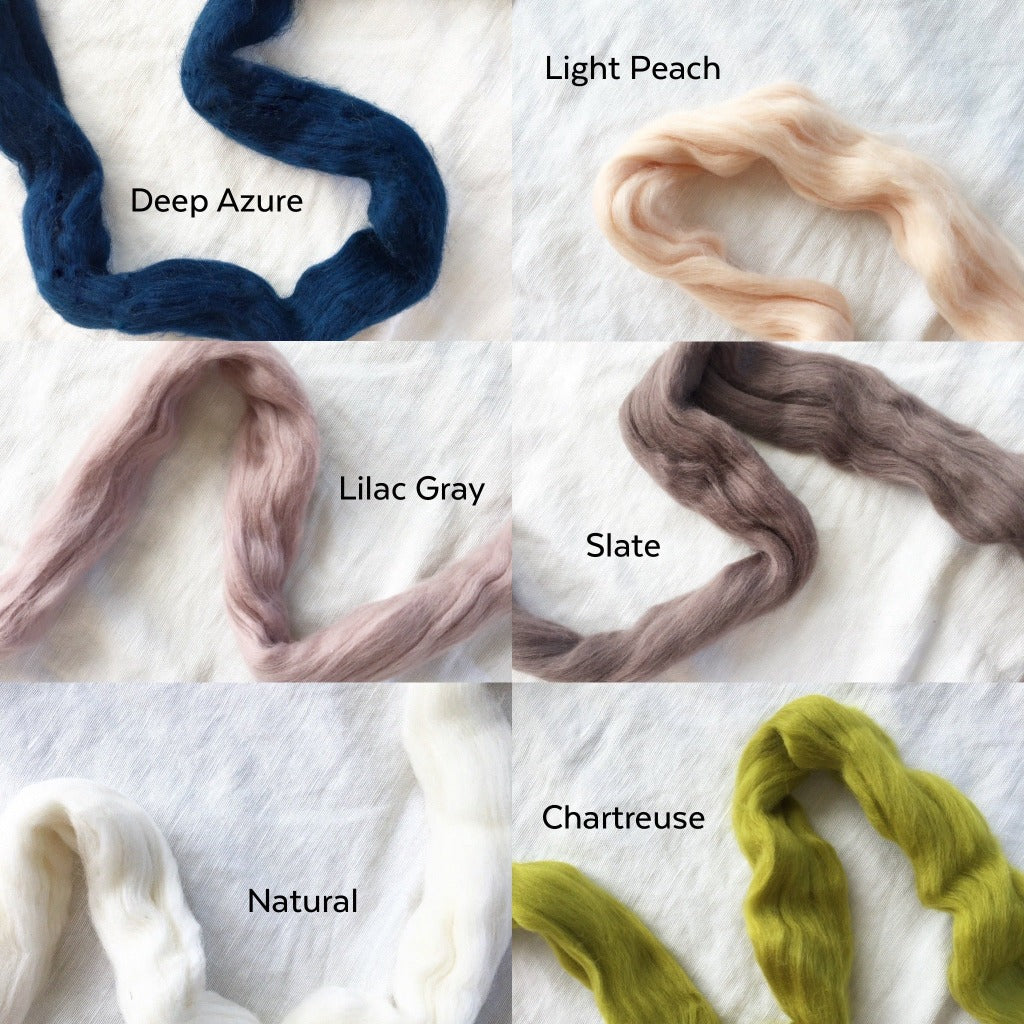 Meghan Shimek x Love Fest Fibers Roving Collection