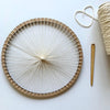 Creative workshop: Weaving in the round for beginners with Aja Smart at Love Fest Fibers! Learn how to weave with us in this workshop in San Francisco.